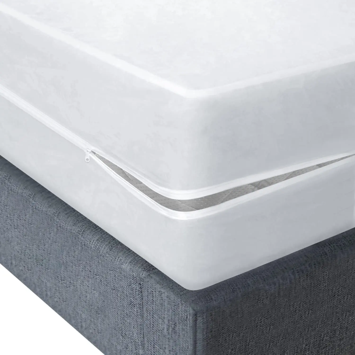 Plastic Mattress Protector Is Waterproof, Insect-Proof, Mite-Proof and Noiseless