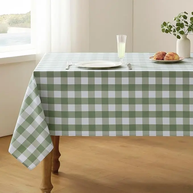Plastic Table Cover, Plastic Table Cloths for Parties, Plastic Tablecloths for Rectangle Tables, Table Cloths for Wedding, Table Cloths for Birthday, Table Cloths for Anniversary Christmas Party Decor